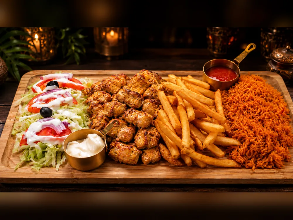 Assiette Poulet Grillé Gourmet